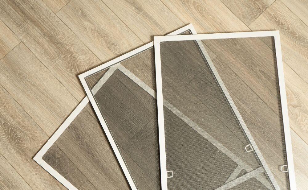 mai multe plase de insecte